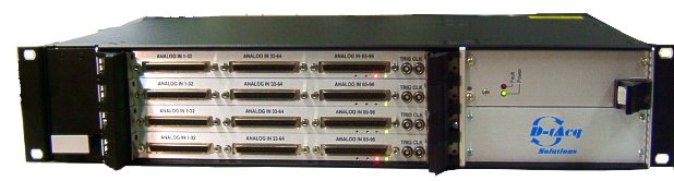 4 x ACQ196CPCI, 384 channels in 2U