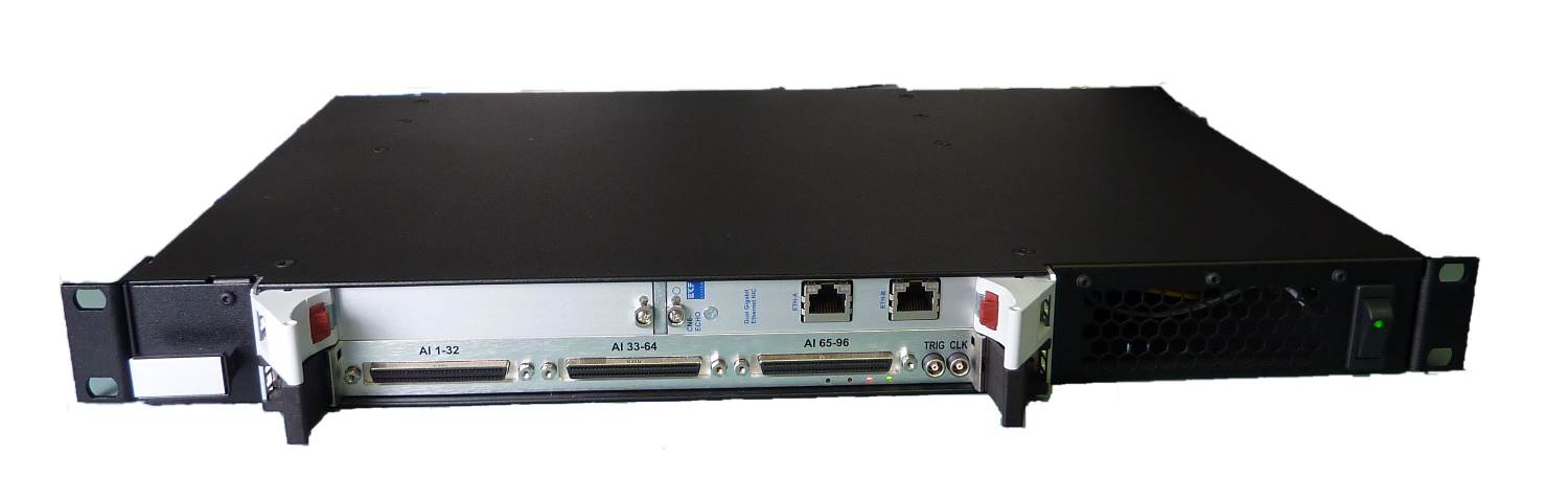1U appliance with 96 simultaneous channels.